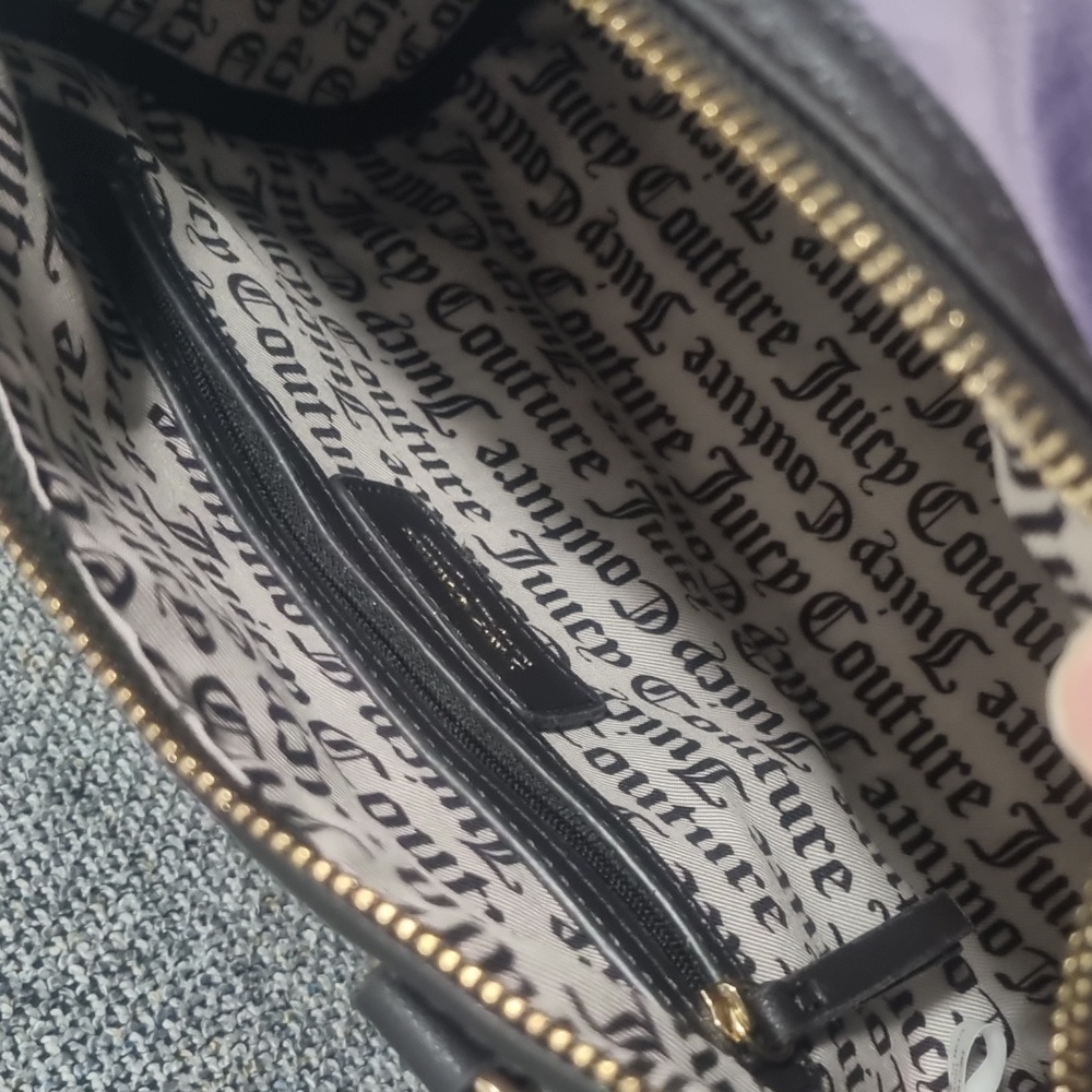 JUICY COUTURE Heritage Satchel in Dusty Violet/Chocolate - Picture 14 of 16